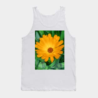 Yellow Flower Tank Top